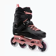 Rolki - Rolki damskie Rollerblade RB PRO X black/rose gold - miniaturka - grafika 1