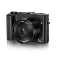 Aparaty Cyfrowe - INF Aparat cyfrowy 4K z kamerą przednią i tylną, karta pamięci 32 GB (DC218) - miniaturka - grafika 1