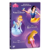 Filmy dla dzieci DVD - Disney Księżniczka Pakiet 3 DVD) Kopciuszek Śpiąca Królewna Królewna Śnieżka i siedmiu krasnoludków) - miniaturka - grafika 1