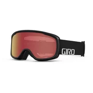 Gogle narciarskie - Giro Gogle zimowe GIRO CRUZ BLACK WORDMARK (Szyba lustrzana kolorowa AMBER SCARLET 39% S2) (NEW 2023/2024) - miniaturka - grafika 1