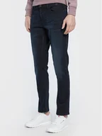 Spodnie męskie - Blend Jeansy Twister 20710811 Granatowy Slim Fit - miniaturka - grafika 1