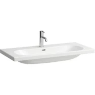 Umywalki - Laufen Lua umywalka 100x46 cm ścienna prostokątna biała H8100894001071 - miniaturka - grafika 1