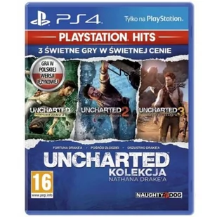 Uncharted: Kolekcja Nathana Drakea GRA PS4 - Gry PlayStation 4 - miniaturka - grafika 1