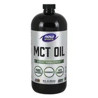 Odchudzanie i oczyszczanie - Now Foods Foods Olej MCT bezzap (946 ml) Foods 2F6C-542F1 - miniaturka - grafika 1