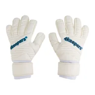 Piłka nożna - Rękawice bramkarskie 4keepers Retro IV NC białe - miniaturka - grafika 1