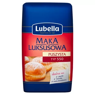 Lubella - Mąka luksusowa puszysta typ 550 1 kg - Mąka - miniaturka - grafika 1