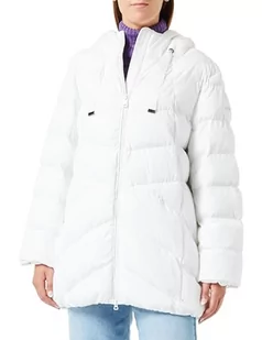 Geox Damska kurtka W Anylla, Blanc De Blanc, 52 - Kurtki damskie - miniaturka - grafika 1