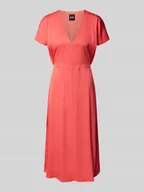 Sukienki - Sukienka midi z dekoltem w serek model ‘Dieshana’ - miniaturka - grafika 1