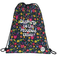 Plecaki - Grafoplás 37611110. Sznurki do torby na plecak, kieszeń zewnętrzna, 36 x 47 cm, kolekcja Be You, Enjoy, wielokolorowe, 36 x 47 cm, szkoła, Wielokolorowy, 36x47cm, Szkoła - miniaturka - grafika 1