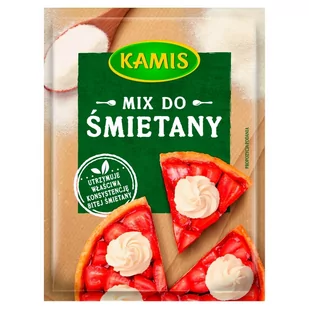 Kamis Mix do śmietany 9 g - Dodatki do ciast w proszku - miniaturka - grafika 1