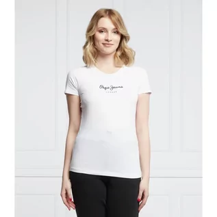 Koszulki i topy damskie - Pepe Jeans London T-shirt | Slim Fit - grafika 1