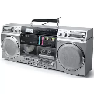 MUSE M-380 GBS Srebrny - Radioodtwarzacze - miniaturka - grafika 1