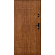 Drzwi zewnętrzne - Drzwi zewnętrzne NEPTUN Złoty dąb 80 lewe - miniaturka - grafika 1