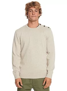Swetry męskie - Quiksilver Kardigan męski biały XL - grafika 1