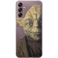Etui i futerały do telefonów - Etui Yoda 004 Star Wars Nadruk częściowy Przeźroczysty Producent: Samsung, Model: A14 4G/5G - miniaturka - grafika 1