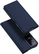 Etui i futerały do telefonów - Dux Ducis Skin Pro kabura etui pokrowiec z klapką Xiaomi Poco F4 5G niebieski - miniaturka - grafika 1