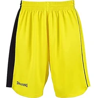 Spodenki damskie - Spalding Spalding Szorty damskie 4her II żółty żółty/czarny 3XS 3005411 - miniaturka - grafika 1
