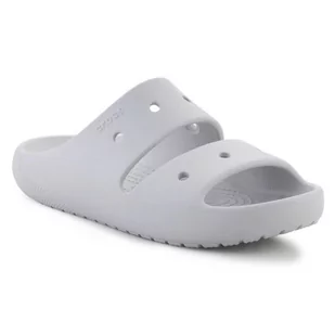 Klapki Crocs Classic Sandal v2 U 209403-1FT odcienie szarości - Klapki i japonki męskie - miniaturka - grafika 1