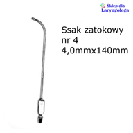 Akcesoria medyczne - Ssak zatokowy nr 4 08-134 Metech - miniaturka - grafika 1