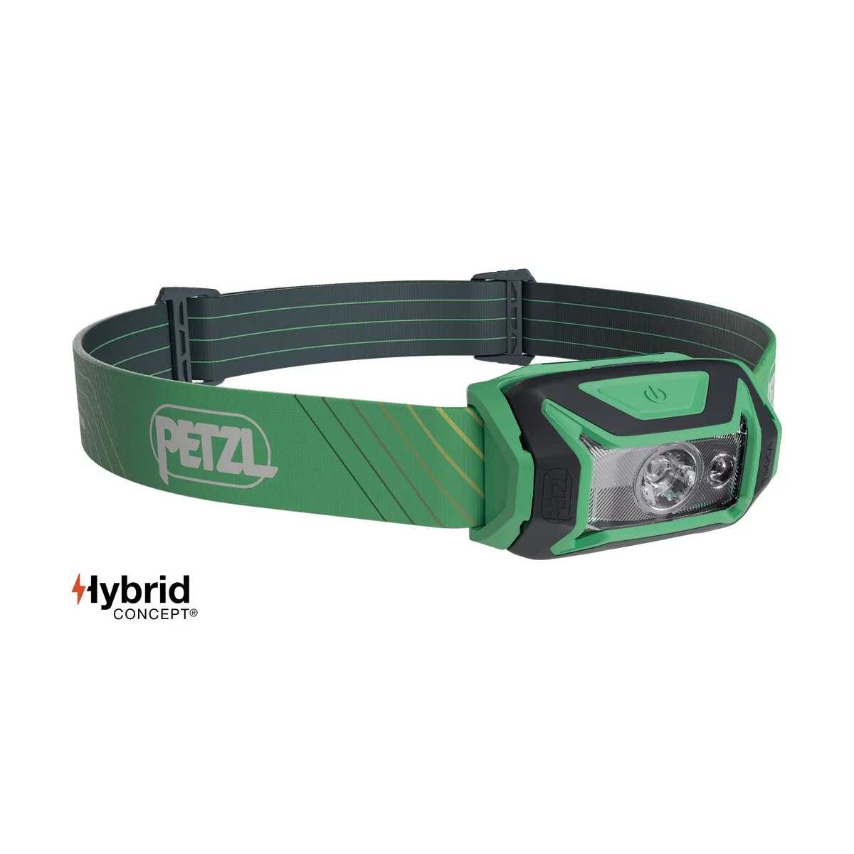 Petzl Latarka czołówka z akumulatorem TIKKA CORE E067AA02 450 lumenów green