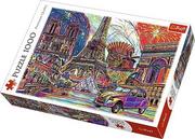 Puzzle - Trefl Puzzle 10524 Kolory Paryża 1000 elementów ŁÓDŹ 10524 - miniaturka - grafika 1