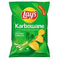 Chipsy - Lays - Chipsy ziemniaczane karbowane o smaku zielonej cebulki - miniaturka - grafika 1