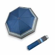 Parasole - Mini Light Classic w niebieskie paski - składany parasol damski - miniaturka - grafika 1