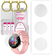 Akcesoria do smartwatchy - 3x Folia hydrożelowa do Manta Alexa SWU501PK - apgo Smartwatch Hydrogel Protection Ochrona na ekran smartwatcha - miniaturka - grafika 1
