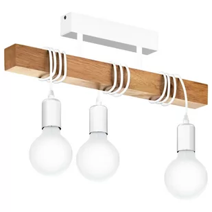 Eglo 33166 - Żyrandol natynkowy TOWNSHEND 3xE27/60W/230V - Lampy sufitowe - miniaturka - grafika 1