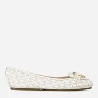 Baleriny - Baleriny damskie Michael Kors MKO40R9LIFP3B-150 38.5 Beżowe (192837369525). Baleriny damskie - miniaturka - grafika 1