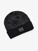 Czapki dla dzieci - Czapka chłopięca Under Armour Graphic Knit Beanie-BLK - miniaturka - grafika 1