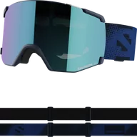 Gogle narciarskie - GOGLE SALOMON S/VIEW DRESS BLUE 472526 - miniaturka - grafika 1