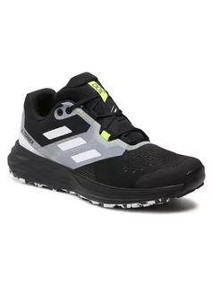 Buty trekkingowe męskie - Adidas TERREX TERREX Speed Flow Trail Running Shoes Men, core black/crystalwhite/solar yellow UK 7 | EU 40 2/3 2021 Buty trailowe FW2603-A0QM-7 - grafika 1