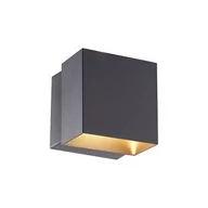Lampy ogrodowe - Oprawa elewacyjna, kinkiet ORO-FALENA-6W-1-DW LED 6W 220lm 4000K IP54, ciemnoszary - miniaturka - grafika 1