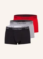 Majtki damskie - Calvin Klein Bokserki Microfiber Stretch, 3 Szt. rot - miniaturka - grafika 1
