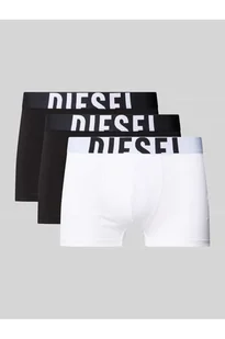 Obcisłe bokserki z elastycznym pasem w zestawie 3 szt. - Diesel - Majtki damskie - miniaturka - grafika 1