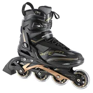Rolki - Nils Extreme, Łyżworolki, NA2150 42, czarno-złote - miniaturka - grafika 1