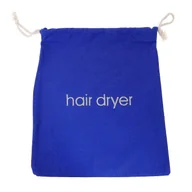 Torby podróżne - 1 szt Cloth Hair Dryer Collection Bag Bundle Drawstring Torba podróżna Niebieski 33x30cm - miniaturka - grafika 1