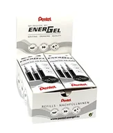 Długopisy - Pentel LRN5-3A Wkład uzupełniający do długopisów żelowych EnerGel 0,5 kulki = 0,25 mm grubość kreski, końcówka igły, opakowanie = 12 x 3 sztuki, czarny - miniaturka - grafika 1