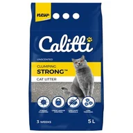 Żwirek dla kotów - CALITTI Calitti Strong Unscented - bezzapachowy 5L - miniaturka - grafika 1