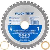 Tarcze do pił - Tarcza tnąca wielozadaniowa 125x22,2 T40 + adaptery FALON-TECH - miniaturka - grafika 1