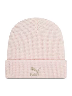 Czapki damskie - Puma Czapka Archive Mid Fit Beanie 022848 09 Różowy - grafika 1