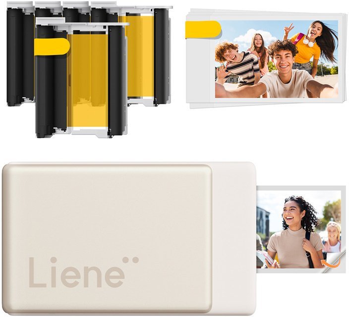 Drukarka fotograficzna Liene fotograficzna przenośna drukarka do zdjęć Pearl N200 Pro 2x3