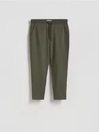 Spodnie męskie - Reserved - Spodnie regular fit - jasny zielony - miniaturka - grafika 1