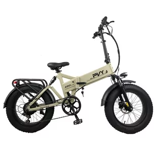 PVY Z20 Plus Folding E-bike, 20*4.0in Fat Tires 1000W Motor 50km/h Speed 16.5Ah Battery 80-120km Range 150kg Load -Khaki - Rowery - miniaturka - grafika 1