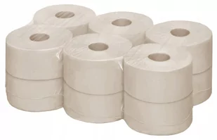 Papier toaletowy 1 warstwowy standard szary 12szt - Papier toaletowy - miniaturka - grafika 1
