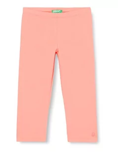 United Colors of Benetton Legginsy dla dziewczynek i chłopców, Pomarańczowy 1r0, 164 - Legginsy - miniaturka - grafika 1
