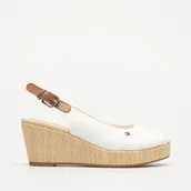 Czółenka - TOMMY HILFIGERICONIC ELBA SLING BACK WEDGE - Tommy Hilfiger - miniaturka - grafika 1