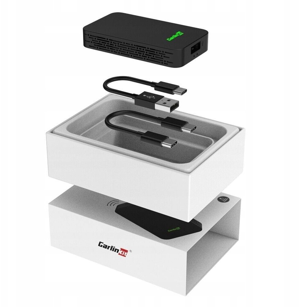 Carlinkit Adapter 5.0 2Air Bezprzewodowy Carplay Android Auto 5 czarny