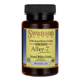SWANSON Aller-7 330mg 60kaps - Suplementy naturalne - miniaturka - grafika 1